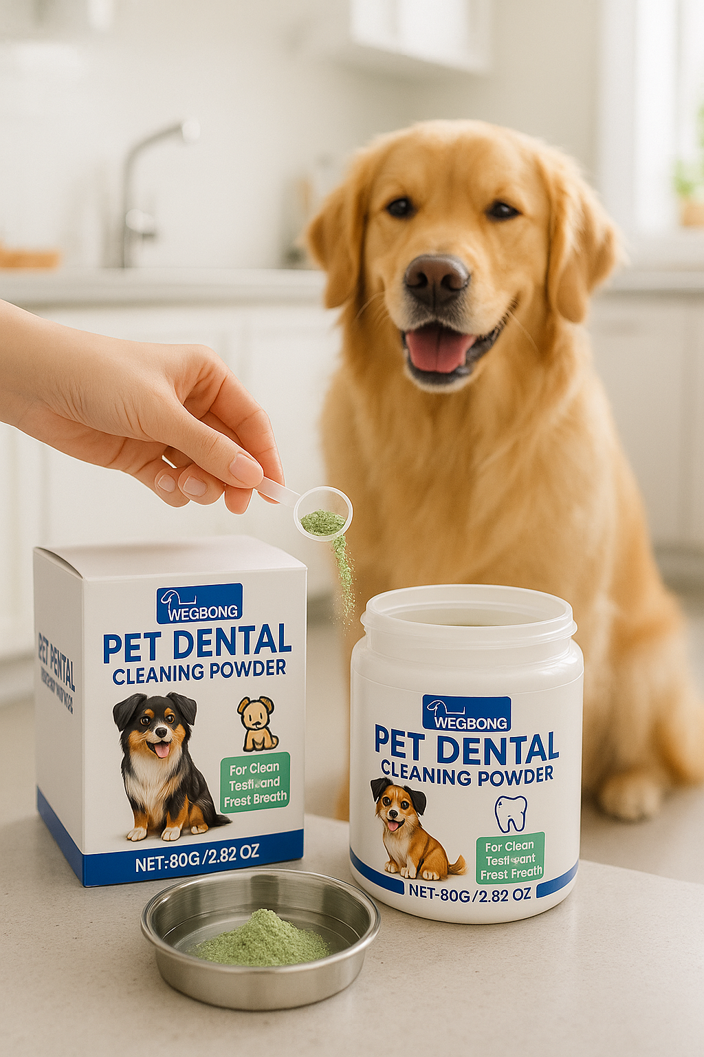 VetDent PURE - Pet Dental Cleaning Powder